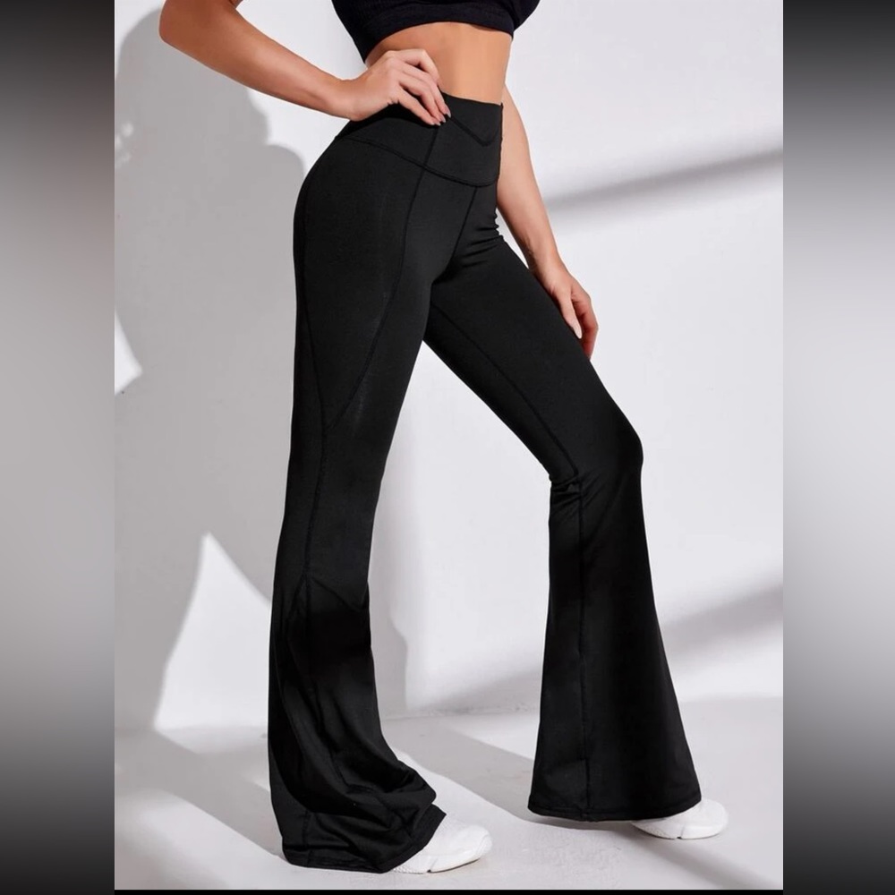 Black Flare Yoga Pants